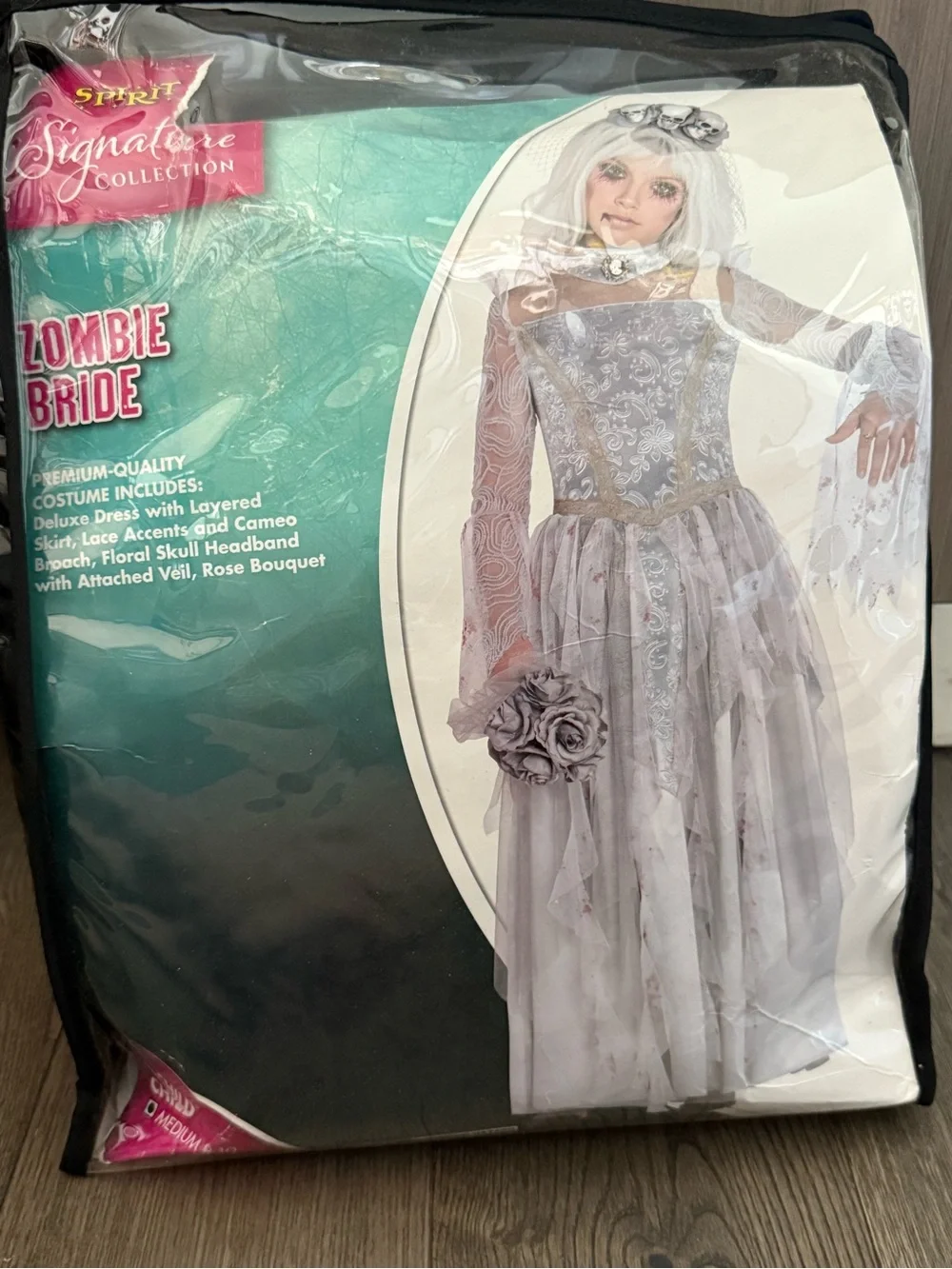 Kids Zombie Bride Costume - Spirit Signature Collection